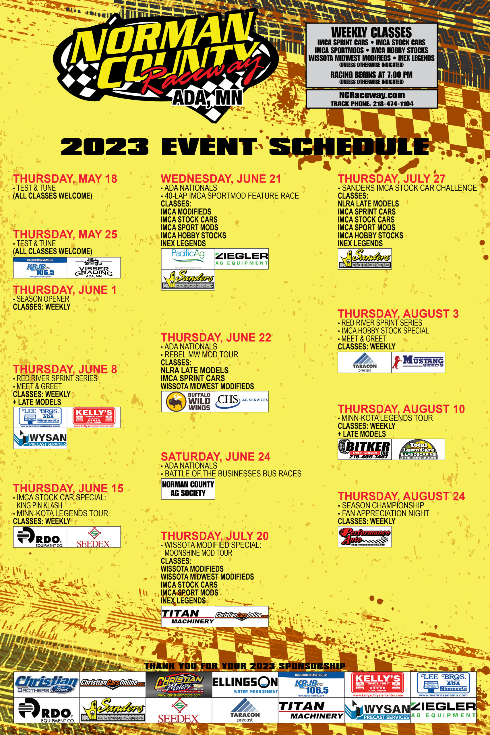 2023-schedule-norman-county-raceway